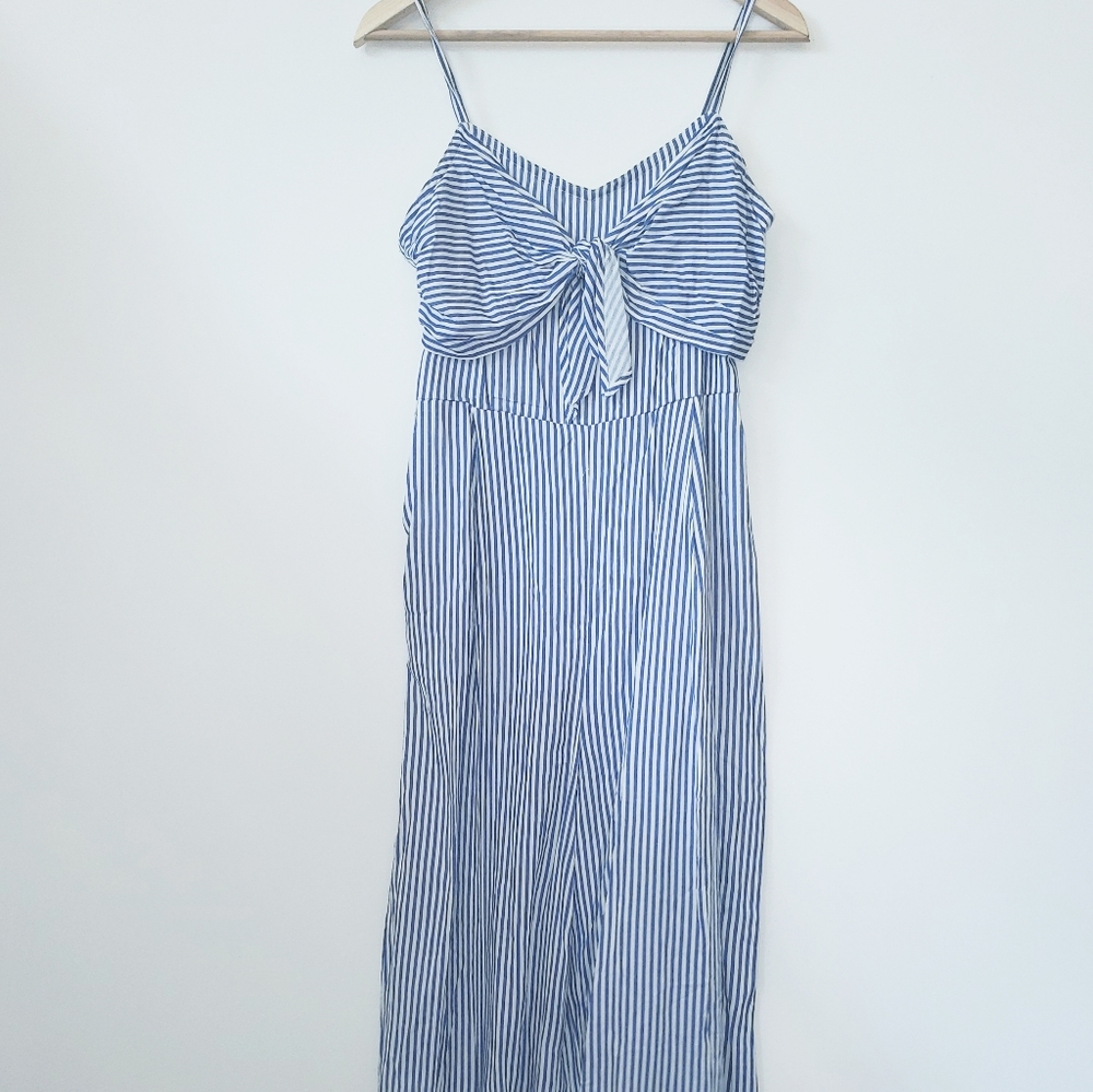 NWT True destiny pen stripped jumpsuit sz. M